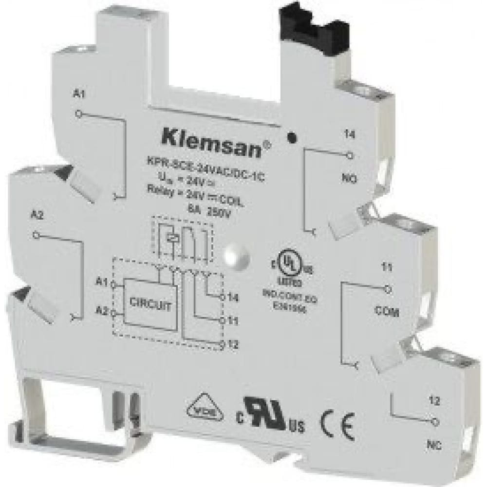 Колодка для интерфейсного реле Klemsan колодка для интерфейсного реле klemsan