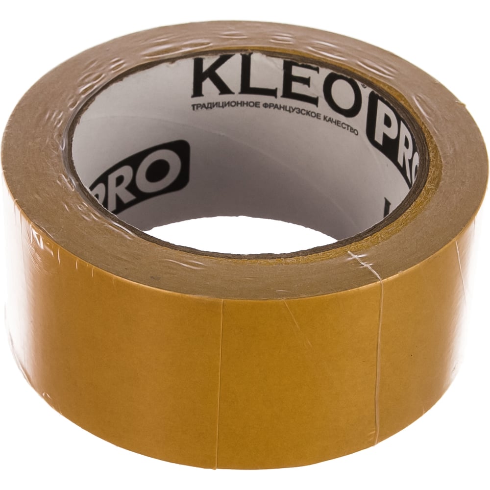 Двусторонняя клейкая лента KLEO клейкая лента torso прозрачная двусторонняя акриловая 20 мм x 7 м