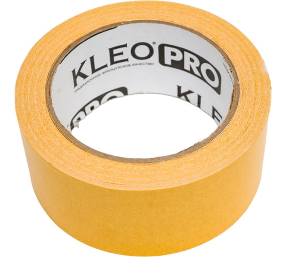 Изображение товара Двусторонняя клейкая, клеящая лента KLEO 48мм х 25м PRO К2-СЛ-3221