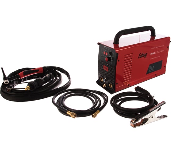 Изображение товара Сварочный инвертор FUBAG INTIG 200 DC PULSE 31411 + горелка FB TIG 26 5P 4m 38459 31411.1