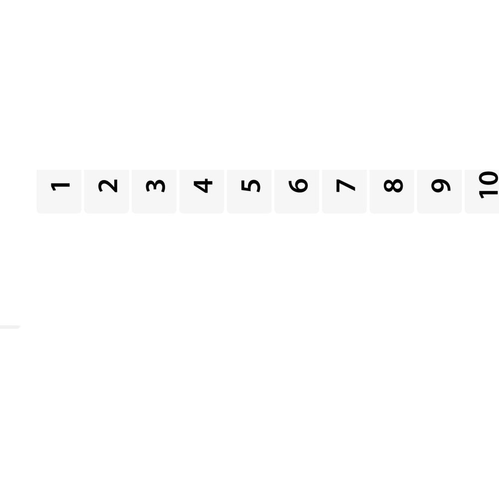 Горизонтальная маркировка Klemsan D-NS 6x10; 0.0.0.5.812453