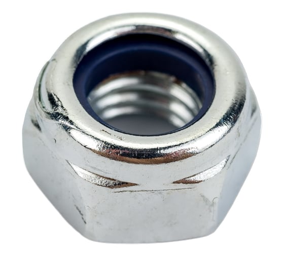Изображение товара Самостопорящаяся гайка с нейлоновым кольцом Метизный двор M8 DIN 985. 12 шт. 4607173902863