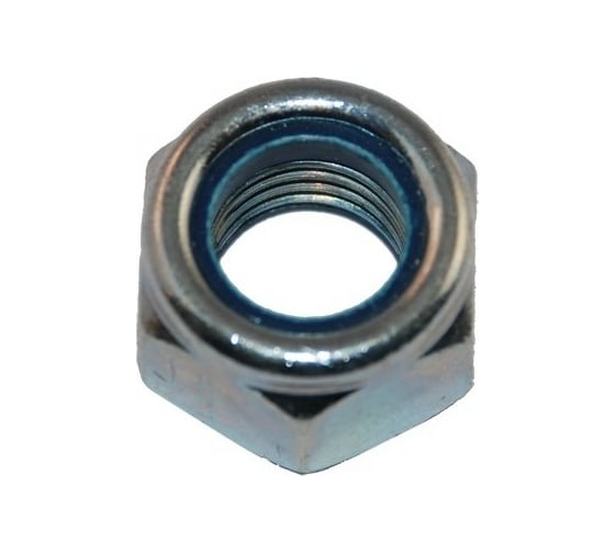 Изображение товара Самостопорящаяся гайка с нейлоновым кольцом Метизный двор M6 DIN 985, 100 шт. 4607159067593