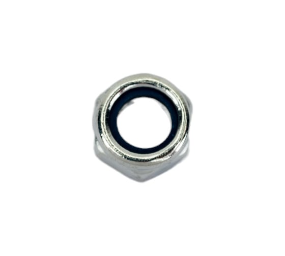 Изображение товара Самостопорящаяся гайка с нейлоновым кольцом Метизный двор M5 DIN 985, 200 шт. 4607159067586