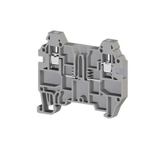 Изображение товара Клеммник Klemsan с возможностью установки картриджа, 2,5 мм.кв, (серый); AVK 2.5F 80 шт. 0.0.0.3.324929