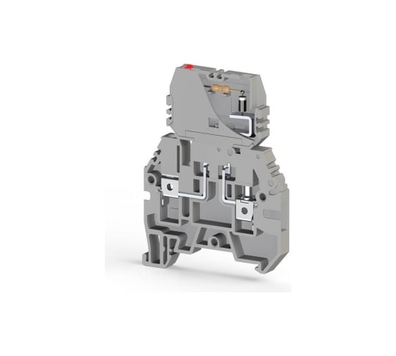 Изображение товара Клеммник Klemsan с держ. предохр. (5x20, 5x25), съём.картридж, с индикацией 24VDC на DIN-рейку, 4 мм.кв., (серый); ASK 3FLD 24VDC 30 шт. 0.0.0.3.354229