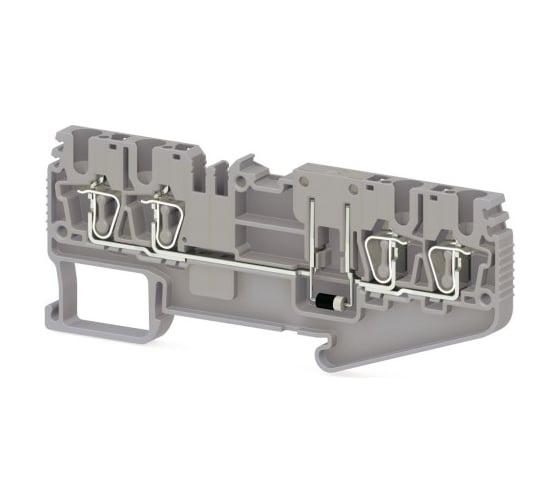 Изображение товара Пружинная клемма Klemsan серии SRD 2,5CAD-A (Серый) 50 шт. 0.0.0.3.311329