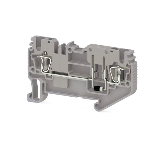 Изображение товара Пружинная клемма Klemsan серии SRD 2,5AD-A (Серый) 50 шт. 0.0.0.3.311249