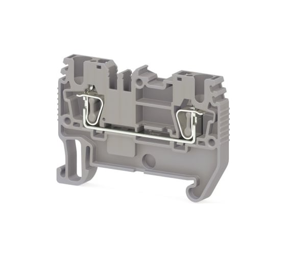 Изображение товара Пружинная клемма Klemsan серии SRD 2,5 (Серый) 50 шт. 0.0.0.3.11059