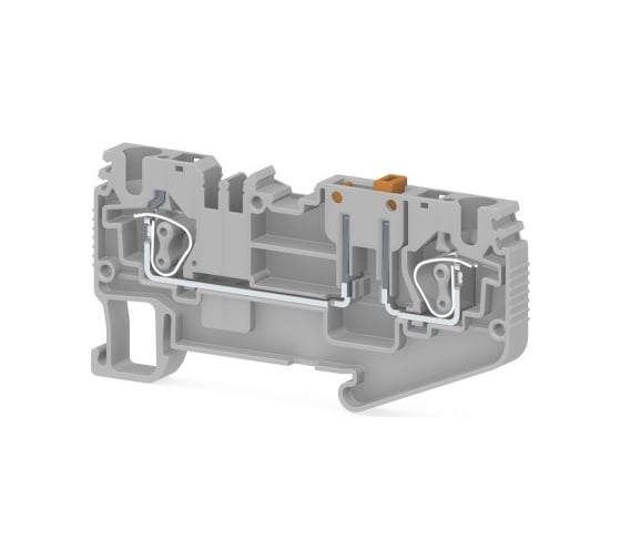 Изображение товара Пружинная клемма Klemsan серии SRD 4A (Серый) 50 шт. 0.0.0.3.311869