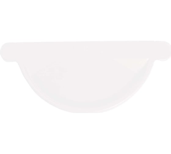 Изображение товара Заглушка желоба NIKA круглая RAL 9003 (белый) В0000019247