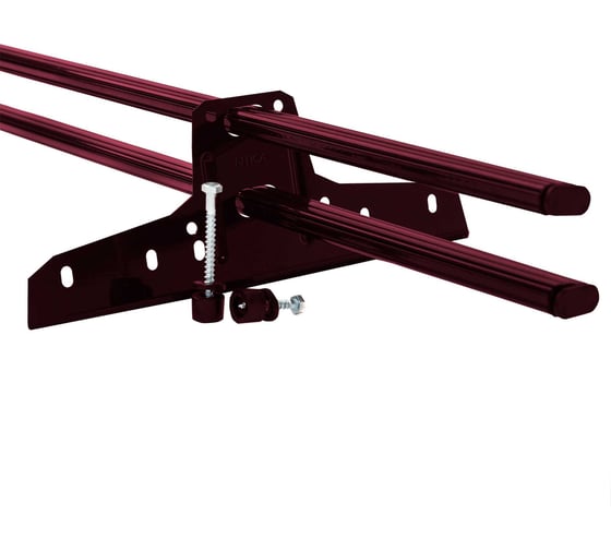 Изображение товара Снегозадержатель NIKA трубчатый, овальный, 3005 (вишневый), 3 м, с Zn В0000018627