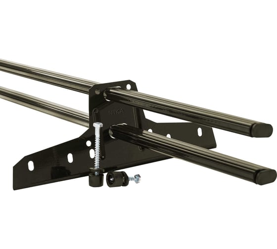 Изображение товара Снегозадержатель NIKA трубчатый, овальный, NL - 807 (матовый темно-коричневый), 3 м, с Zn В0000018641