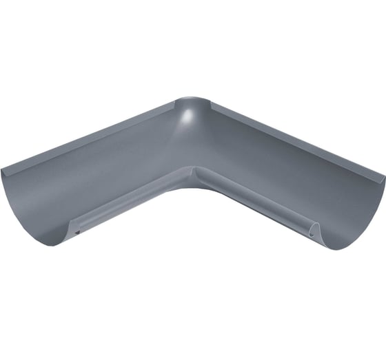 Изображение товара Угол желоба NIKA внутренний, круглый, двусторонний, Zn В0000019259