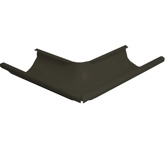 Изображение товара Угол желоба NIKA наружный, круглый, двусторонний, NL 807 В0000019171