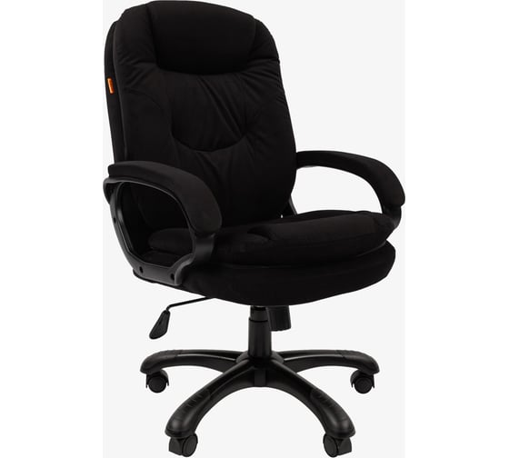 Изображение товара Кресло CHAIRMAN Home 668 Россия ткань Т-84 черный (черный пластик) 00-07127997