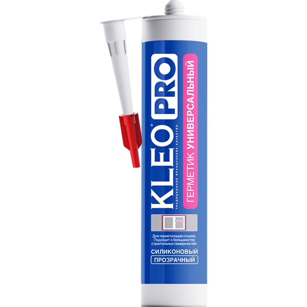 Универсальный герметик KLEO герметик силиконовый универсальный selsil sanitary 102800000 280 мл бес ный