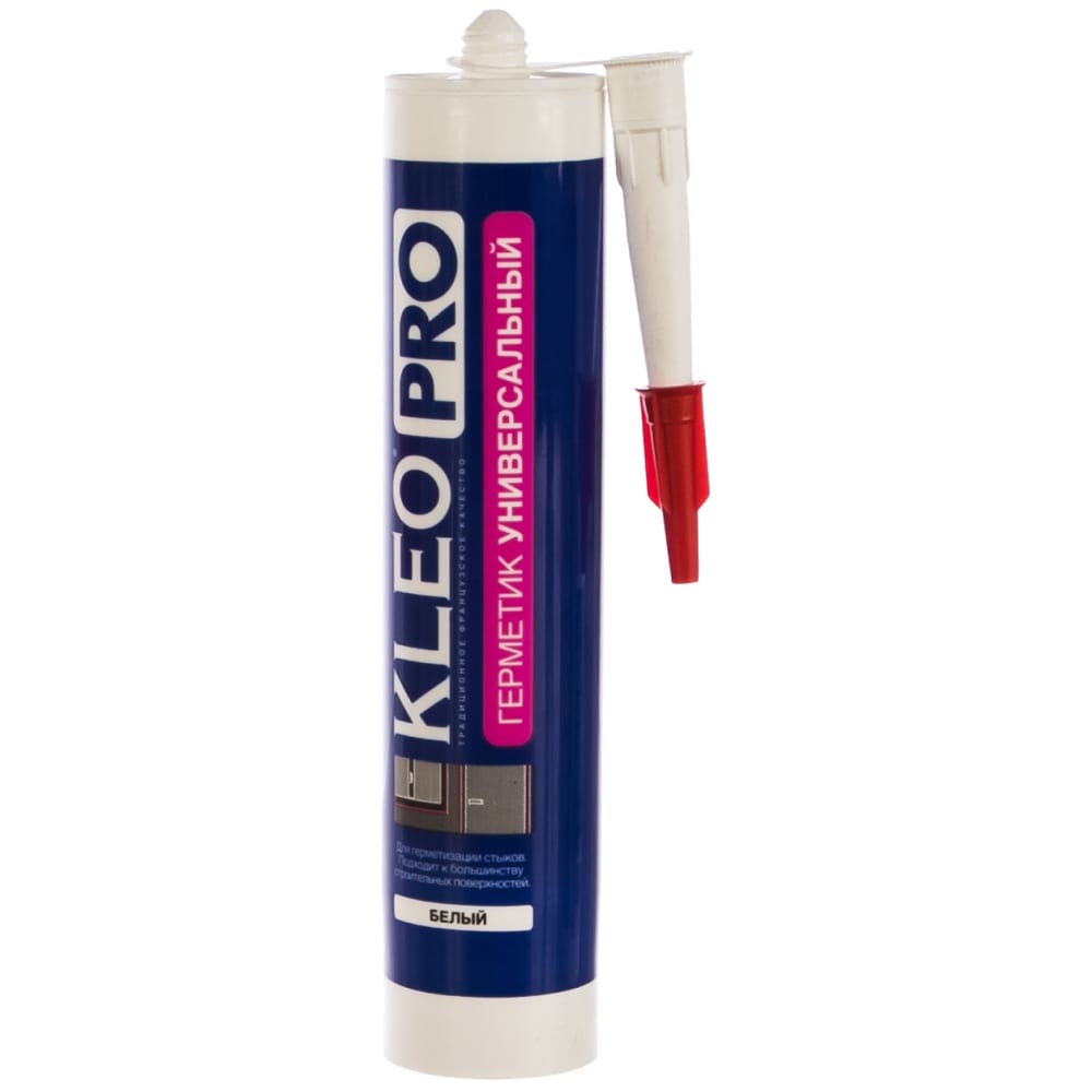 Универсальный герметик KLEO герметик силиконовый универсальный selsil sanitary 102800000 280 мл бес ный