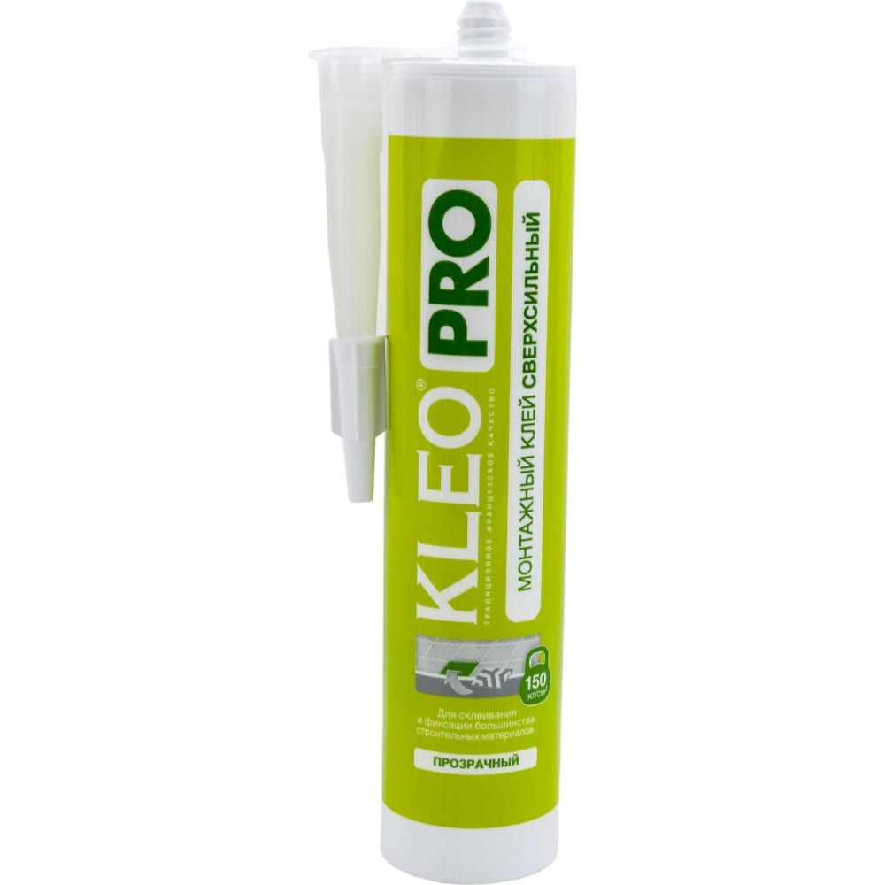 Сверхсильный монтажный клей KLEO клей для флизелиновых обоев kleo extra 35 м²