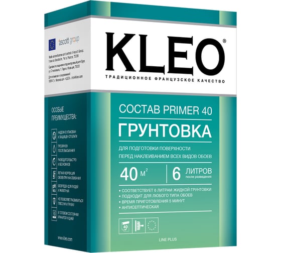 Изображение товара Сыпучая грунтовка KLEO 050 PRIMER 40