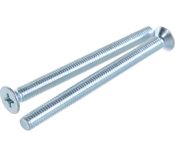 Изображение товара Потайной винт Метизный двор M5x60 DIN 965, 100 шт. 4607159066763