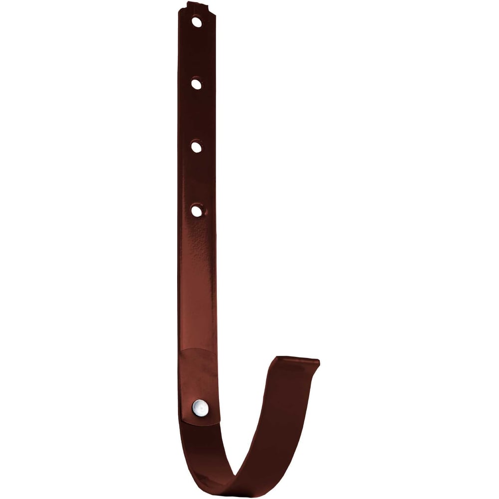 Круглый держатель желоба NIKA крепеж для полипропиленовой трубы длинный 32 мм