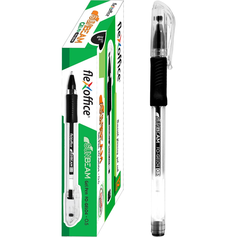 Гелевая ручка Flexoffice подушечка увлажняющая гелевая для пальцев devente 10 г с антибактериальным составом белая