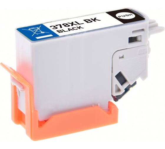 Изображение товара Струйный картридж CACTUS CS-EPT3791 378XL черный, для Epson Expression Photo XP-8500/XP-8505/XP-8600 1898577