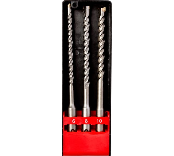 Изображение товара Набор буров SDS-plus, 3 шт. REDVERG 6627081