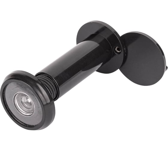 Изображение товара Дверной глазок Marlok гдш-2 пластик, 50-85 мм, d=16 мм, 200, bl (черный) 013012