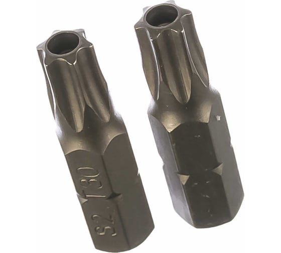 Изображение товара Бита Torx Tamper ТТ30, 25 мм, 2 шт. REDVERG 6623500