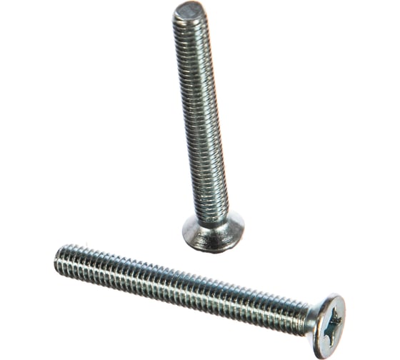 Изображение товара Потайной винт Метизный двор M6x50 DIN 965. 6 шт. 4607173906618