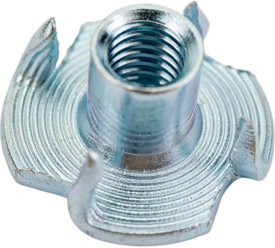 Изображение товара Мебельная врезная гайка Метизный двор M5 DIN 1624, 200 шт. 4607159067845