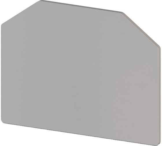 Изображение товара Концевой сегмент на клеммники Klemsan PB 2,5/NM (серый); NPP_PB 2,5/NM 25 шт. 0.0.0.4.451029