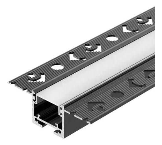 Изображение товара Профиль Arlight SL-LINIA20-FANTOM-2500 BLACK 2.5 м 039071