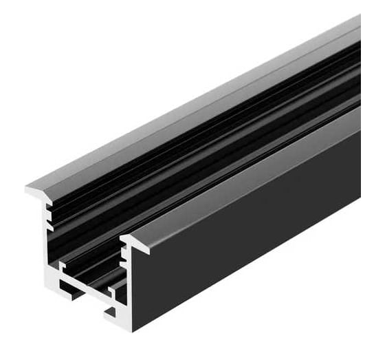 Изображение товара Профиль Arlight SL-LINE-3523-F-2500 BLACK 2.5 м 033738