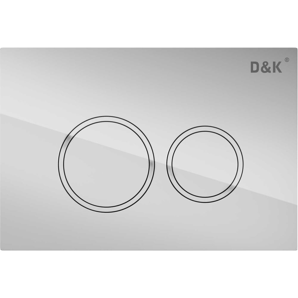 Клавиша смыва D&amp;K Bayern арт.инсталл DI8050127, хром DB1529001