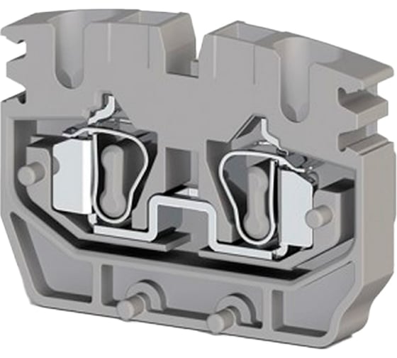 Изображение товара Промежуточный пружинный миниклеммник Klemsan 2,5 мм.кв., серый; MYPK2,5 100 шт. 0.0.0.3.306439