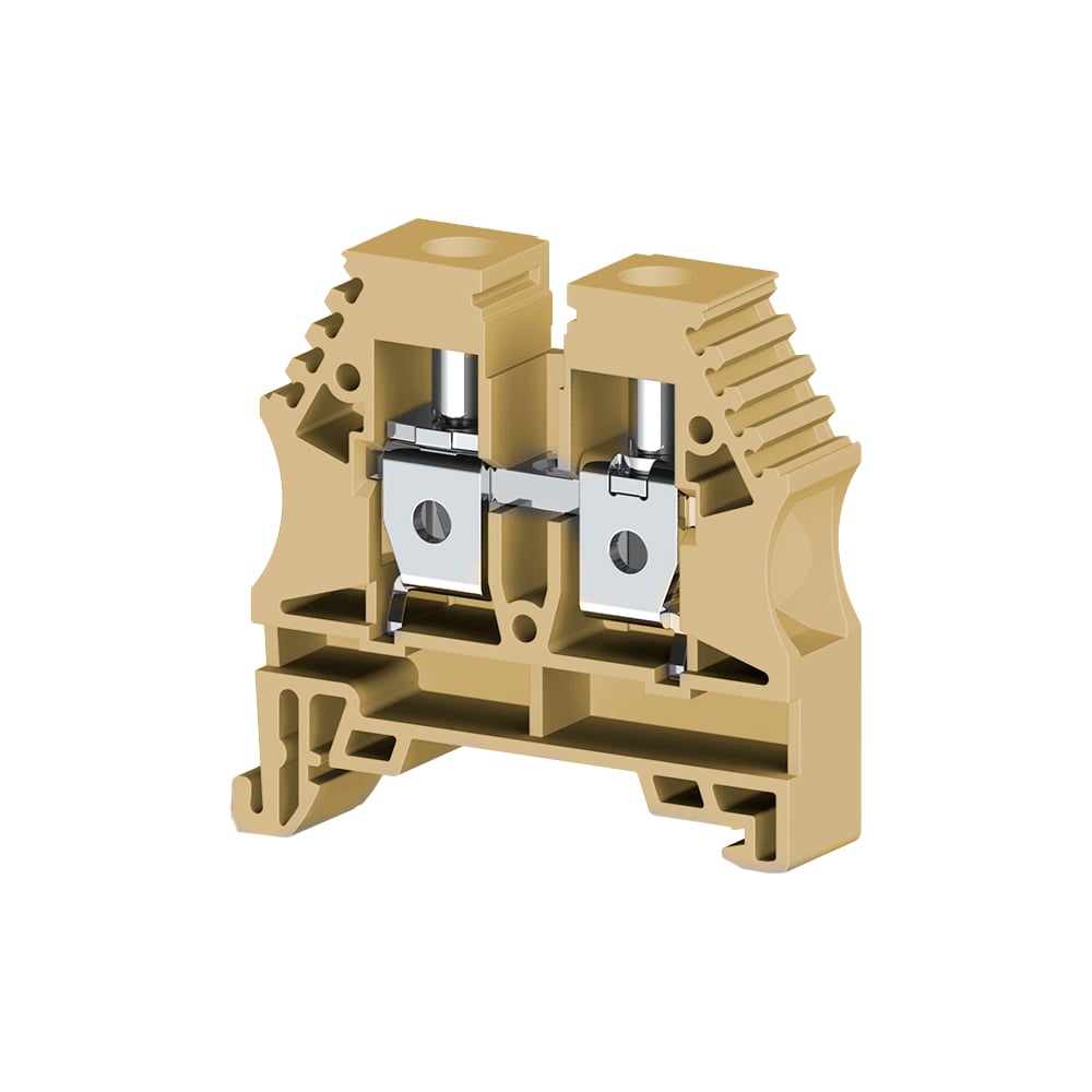 Изображение товара Клеммник на DIN-рейку Klemsan AVK10RP 10мм.кв. 50 шт.