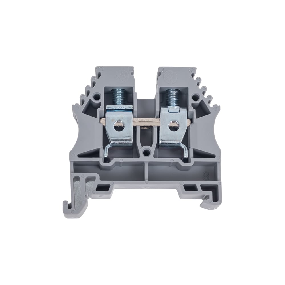 Изображение товара Клеммник на DIN-рейку Klemsan AVK10RP 50 шт серый монтажный