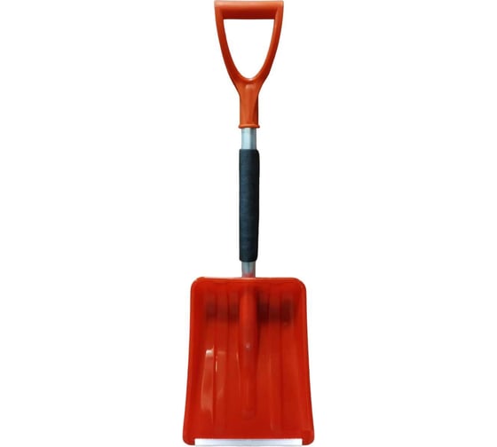 Изображение товара Автомобильная лопата LWI красная морозостойкая №16 с алюминиевой планкой 270x360 LWI-Л16