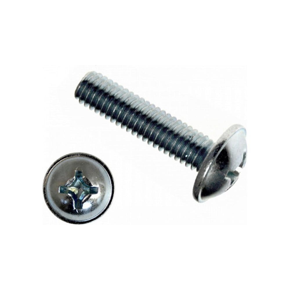 Изображение товара Винт с прессшайбой КРЕП-КОМП шлиц KOMBI DIN967 6x80 (100шт)