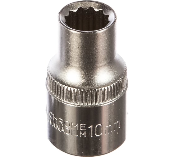 Изображение товара Головка торцевая Эврика 10мм 1/2 12-гранная L=40мм ER-91303-12 990315