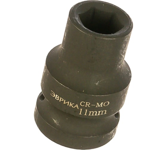 Изображение товара Головка торцевая Эврика 11мм 1/2 6-гранная ударная L=40мм ER-95704 940331
