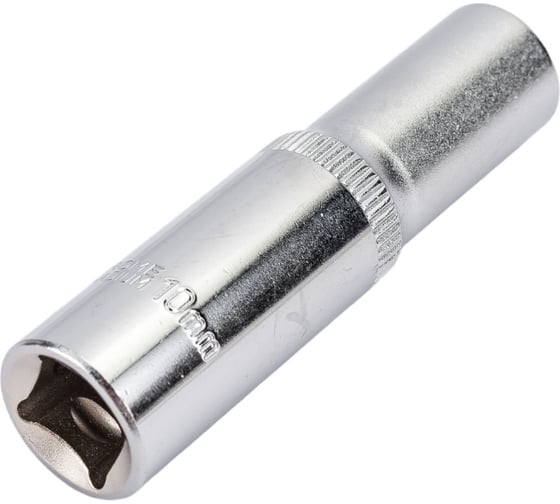 Изображение товара Головка торцевая Эврика 10мм 3/8 6-гранная глубокая L=70мм ER-91005 940440