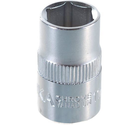 Изображение товара Головка торцевая Эврика 11мм 3/8 6-гранная L=30мм ER-90906 940443