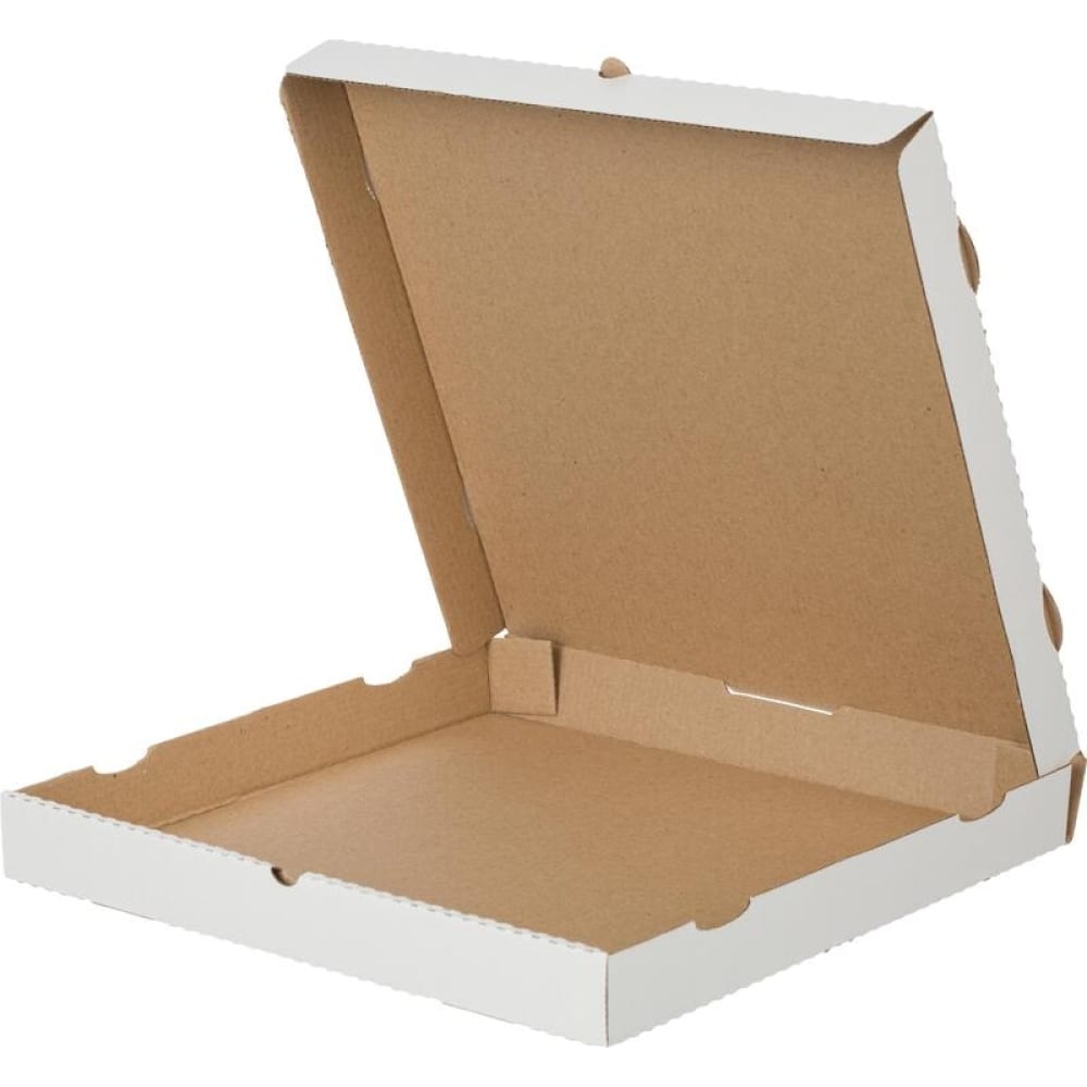 Картонный короб для пиццы ООО Комус, цвет белый