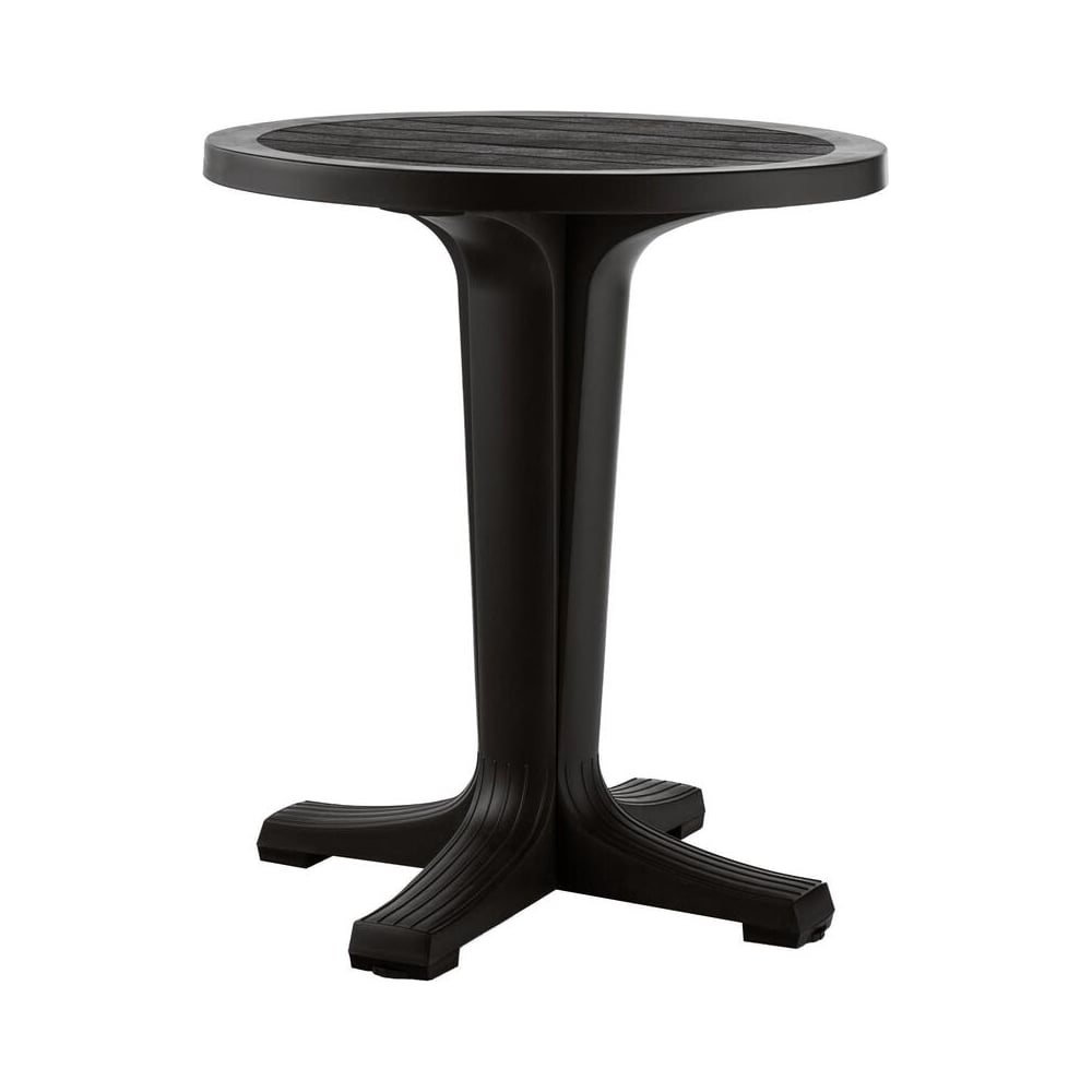 Изображение товара Стол Прованс круглый 65 см, шоколадный Элластик-Пласт 1752279