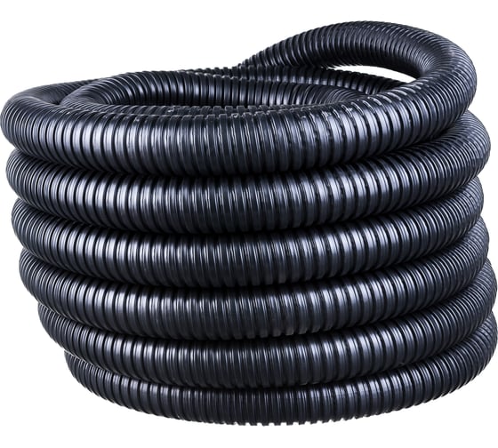 Изображение товара Металлорукав ЭРА Р3-ЦПнг-50 черный с протяжкой 20м Б0036561