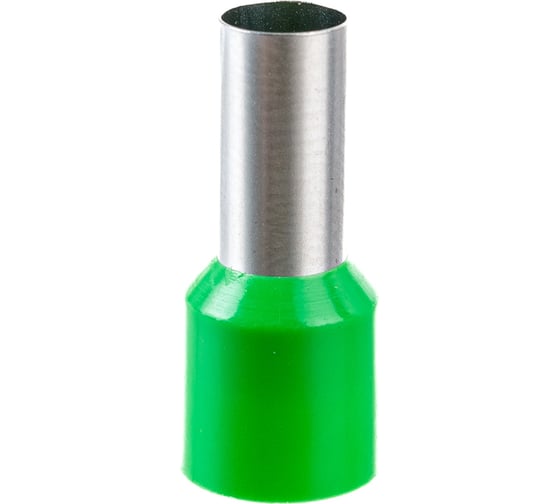 Изображение товара Наконечник-гильза с изолированным фланцем IEK Е1612 уп.100шт ИЭК UGN10-016-08-12